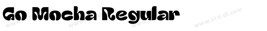 Go Mocha Regular字体转换